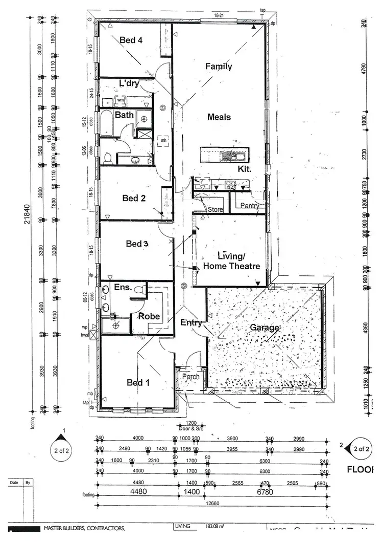 Floorplan of Homely house listing, 17 Withers Circuit, Evanston Park SA 5116