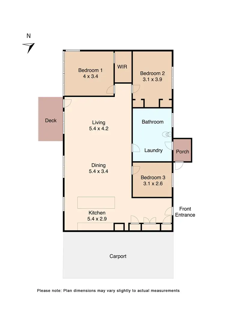 Floorplan of Homely house listing, 10 Clyde Street, Linton VIC 3360