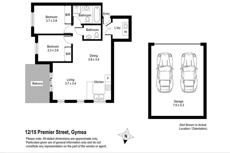 Floorplan of Homely unit listing, 12/15 Premier Street, Gymea NSW 2227