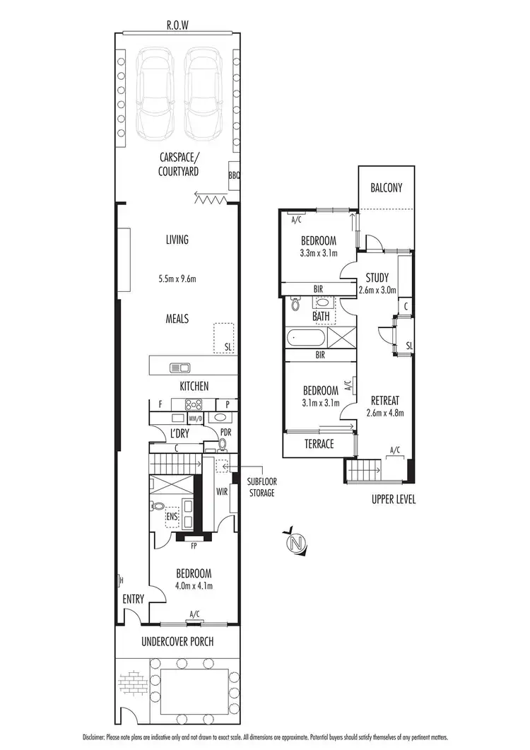 Floorplan of Homely house listing, 342 Montague Street, Albert Park VIC 3206