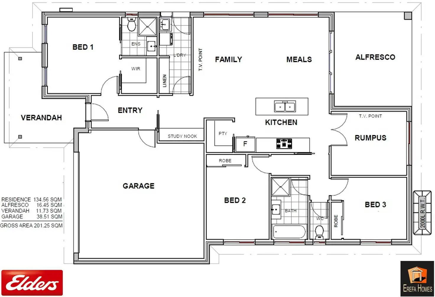 Floorplan of Homely house listing, 11 Kirchner Street, Googong NSW 2620