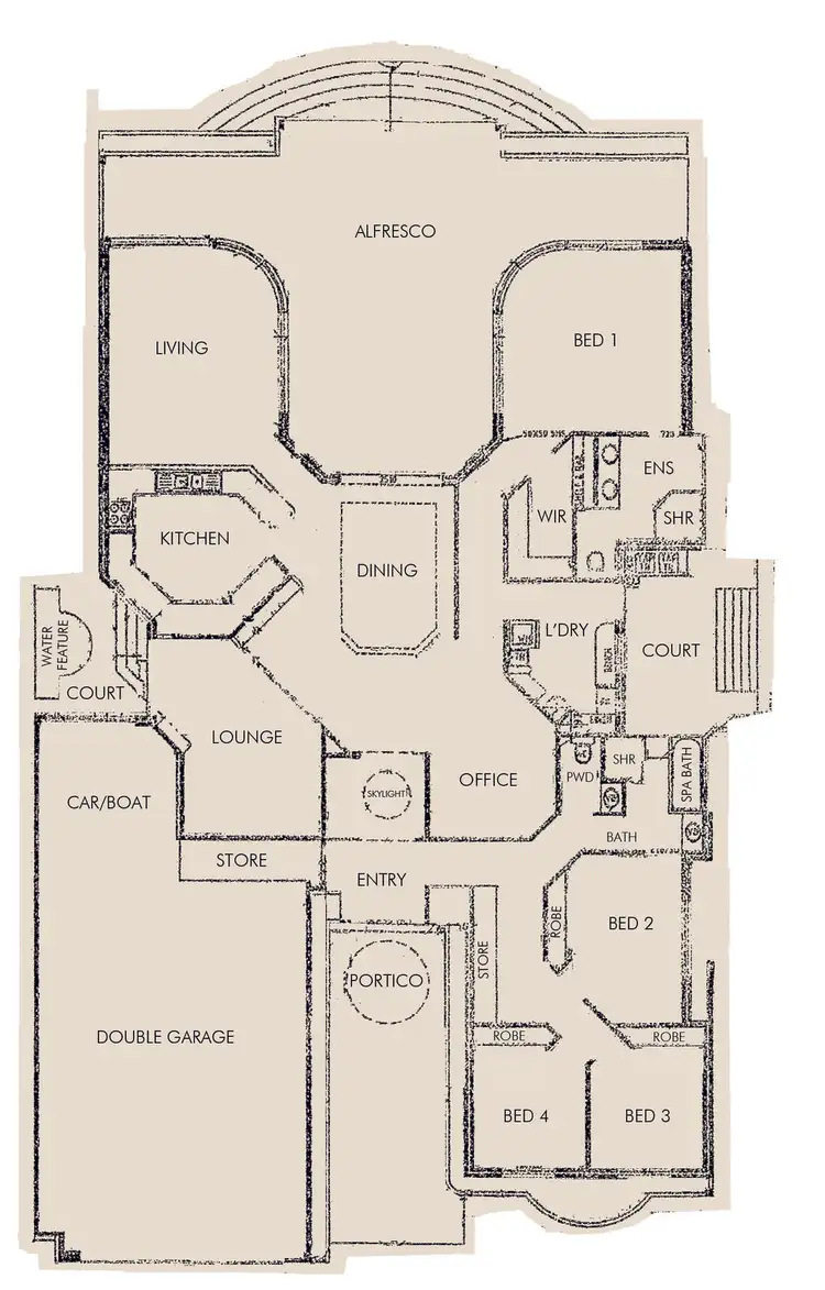 Floorplan of Homely house listing, 3 Conservation Loop, Erskine WA 6210