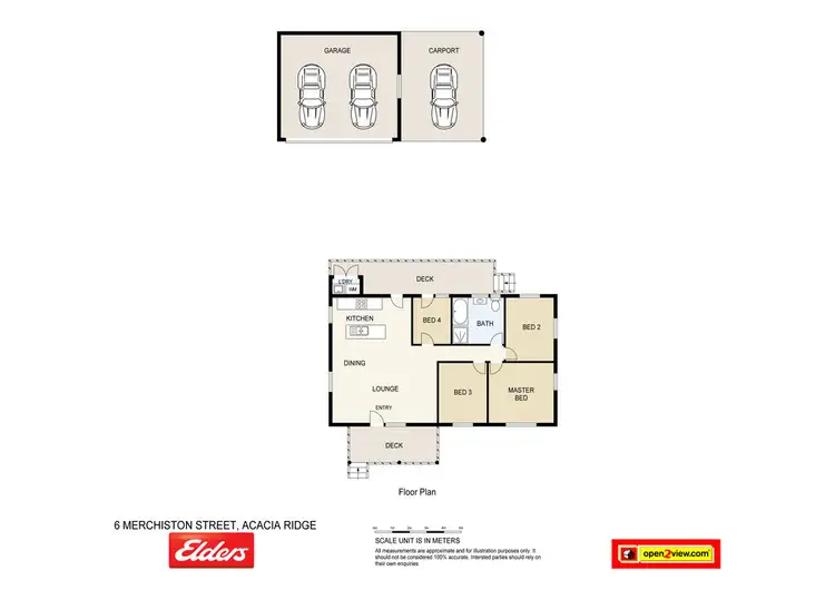 Floorplan of Homely house listing, 6 Merchiston Street, Acacia Ridge QLD 4110