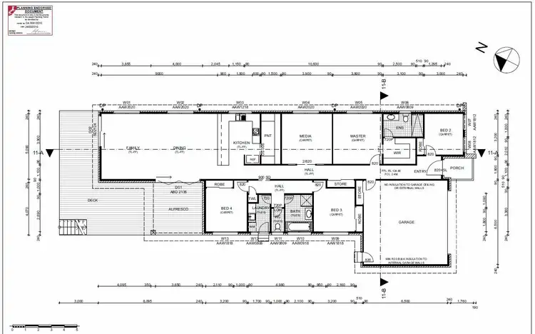 Floorplan of Homely land listing, 32 Southgate drive, Kings Meadows TAS 7249