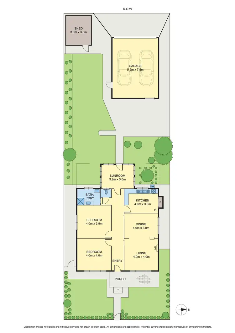 Floorplan of Homely house listing, 357 Douglas Parade, Newport VIC 3015