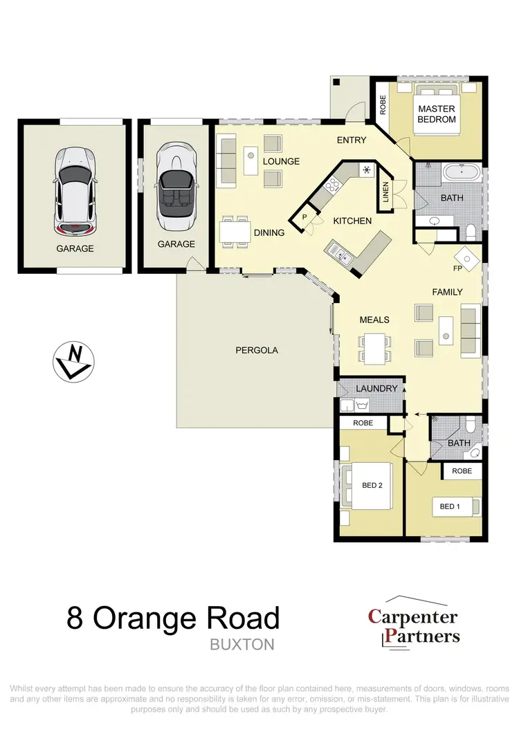 Floorplan of Homely house listing, 8 Orange Road, Buxton NSW 2571