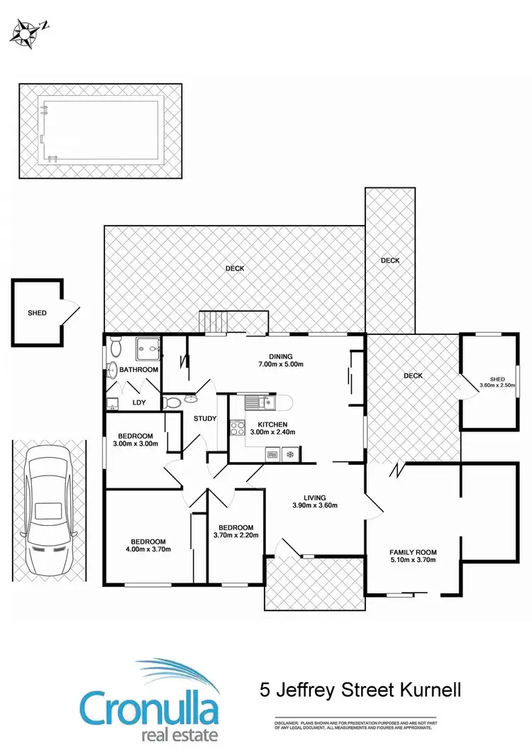 Floorplan of Homely house listing, 5 Jeffrey Street, Kurnell NSW 2231