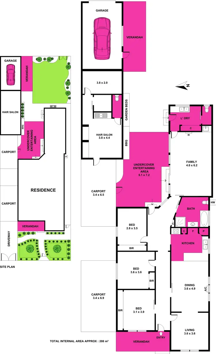 Floorplan of Homely house listing, 79 Fitzroy Street, Geelong VIC 3220
