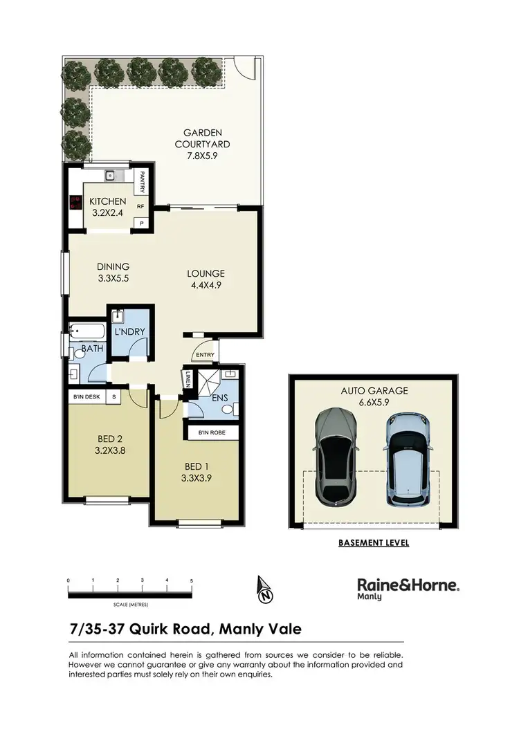 Floorplan of Homely apartment listing, 7/35-37 Quirk Road, Manly Vale NSW 2093