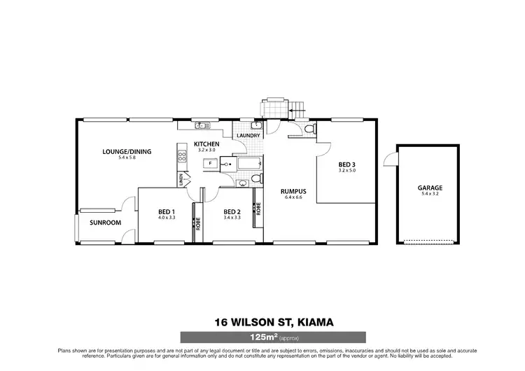 Floorplan of Homely house listing, 16 Wilson Street, Kiama NSW 2533