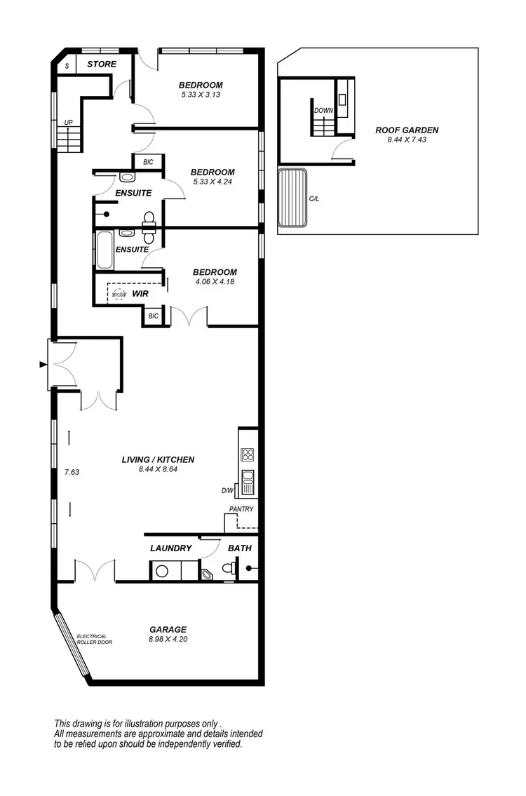 Floorplan of Homely house listing, 8 Hocking Place, Adelaide SA 5000