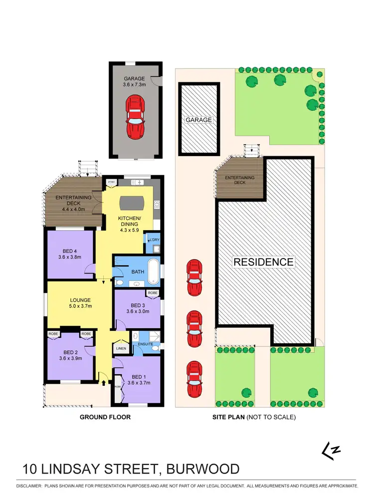 Floorplan of Homely house listing, 10 Lindsay Street, Burwood NSW 2134