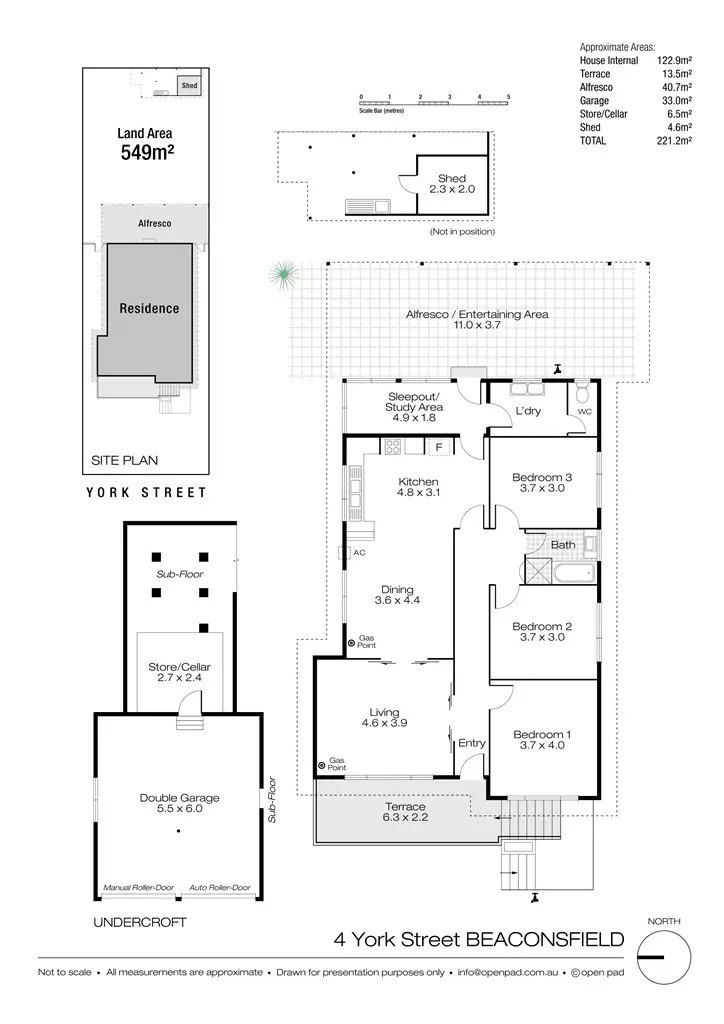 Floorplan of Homely house listing, 4 York Street, Beaconsfield WA 6162