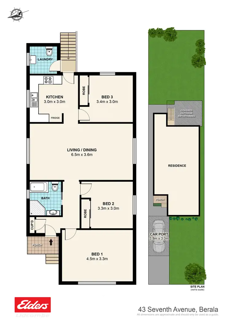Floorplan of Homely house listing, 43 Seventh Avenue, Berala NSW 2141