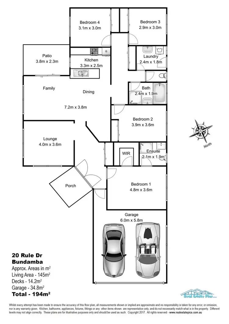 Floorplan of Homely house listing, 20 Rule Drive, Bundamba QLD 4304