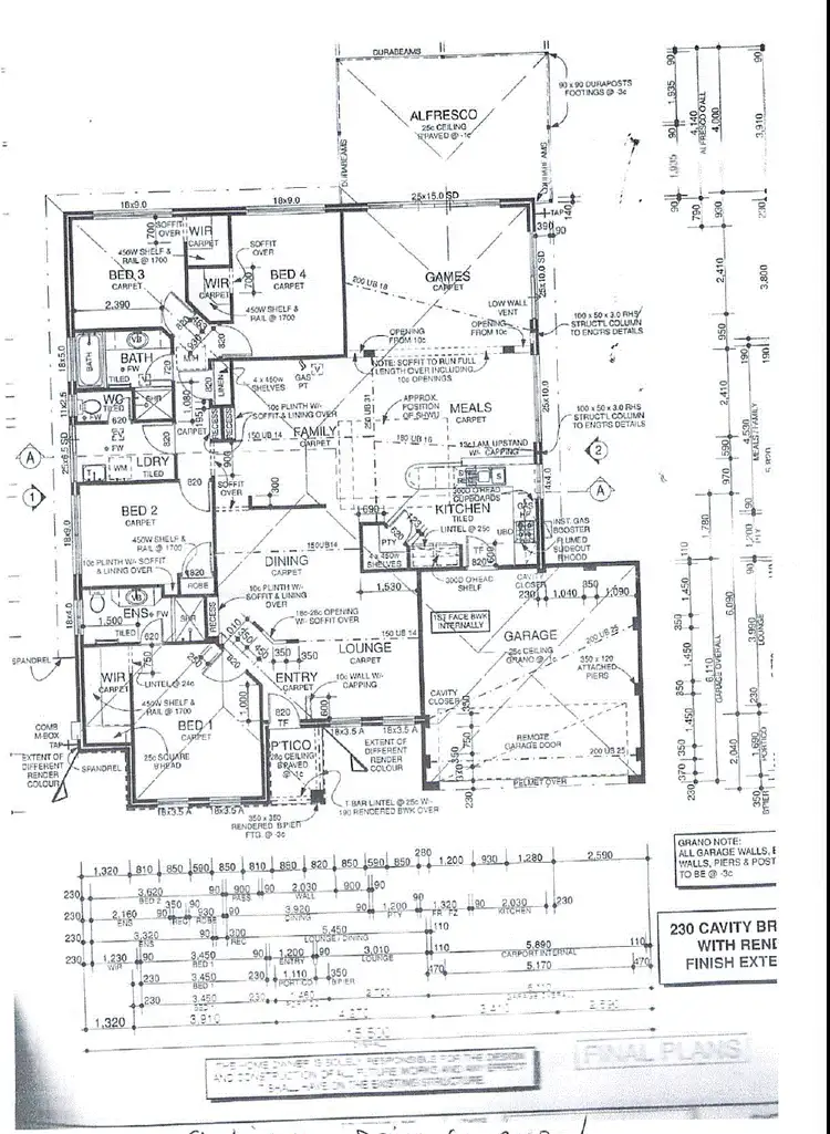 Floorplan of Homely house listing, 9 Liberty Drive, Clarkson WA 6030