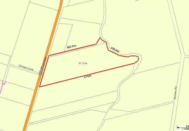 Floorplan of Homely land listing, 1000 CARNARVON HIGHWAY, Roma QLD 4455