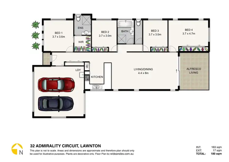 Floorplan of Homely house listing, 32 Admiralty Circuit, Lawnton QLD 4501