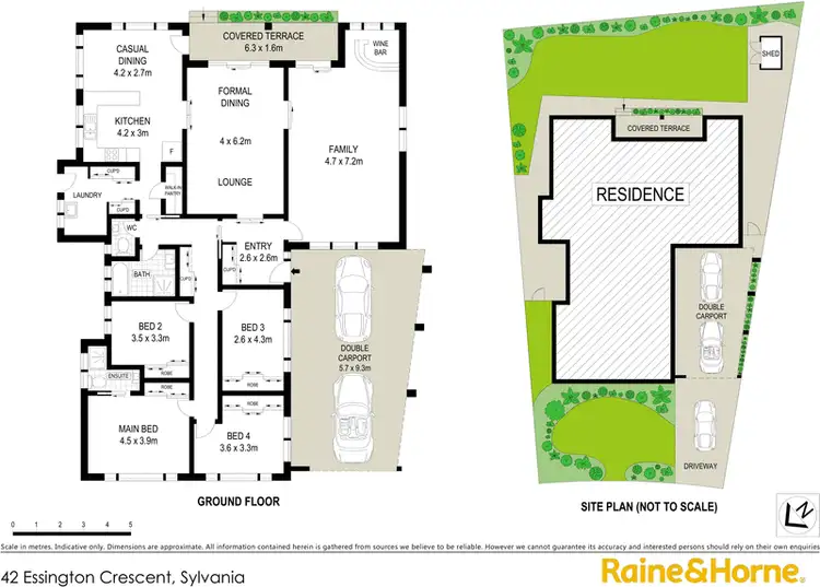 Floorplan of Homely house listing, 42 Essington Crescent, Sylvania NSW 2224