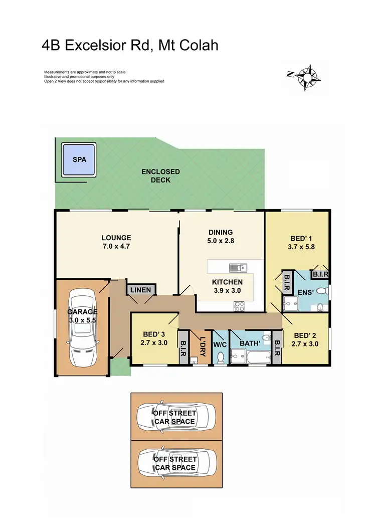 Floorplan of Homely house listing, 4b Excelsior Road, Mount Colah NSW 2079