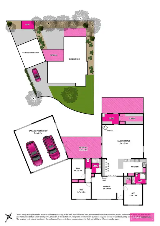 Floorplan of Homely house listing, 7 Salford Court, Grovedale VIC 3216