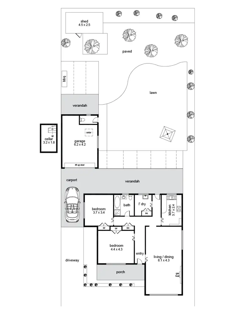 Floorplan of Homely house listing, 79 Penang Avenue, Melrose Park SA 5039
