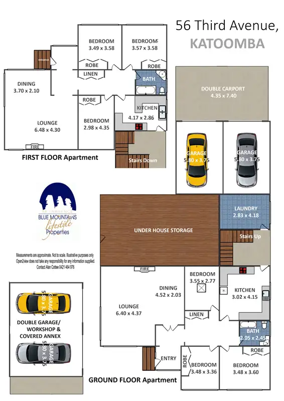 Floorplan of Homely house listing, 56 Third Avenue, Katoomba NSW 2780