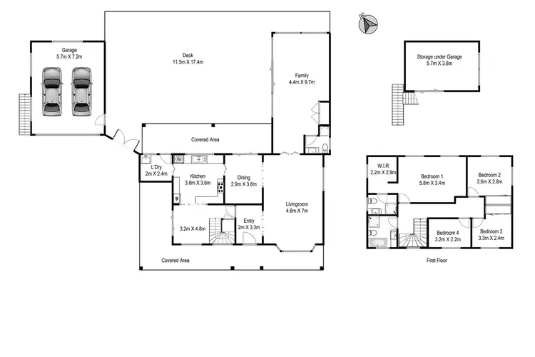 Floorplan of Homely house listing, 52A Livingstone Avenue, Pymble NSW 2073