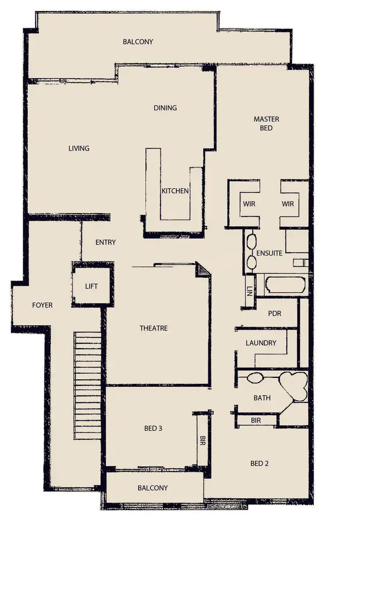 Floorplan of Homely apartment listing, 5/7 Veneto Lane, Mandurah WA 6210
