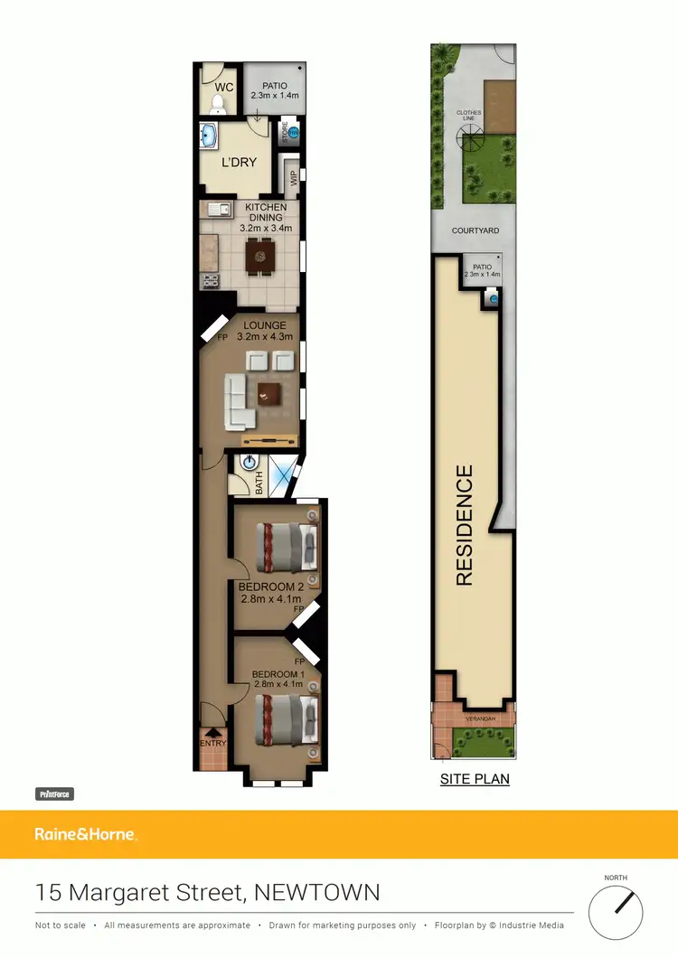 Floorplan of Homely house listing, 15 Margaret Street, Newtown NSW 2042