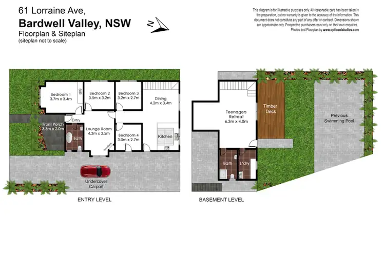 Floorplan of Homely house listing, 61 Lorraine Avenue, Bardwell Valley NSW 2207