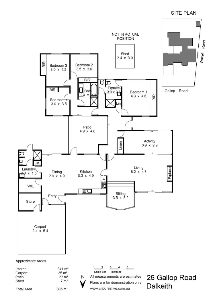Floorplan of Homely house listing, 26 Gallop Road, Dalkeith WA 6009