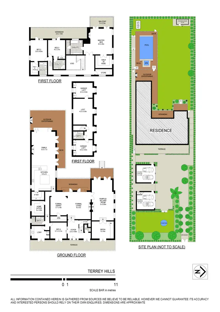 Floorplan of Homely house listing, 9 Myoora Road, Terrey Hills NSW 2084