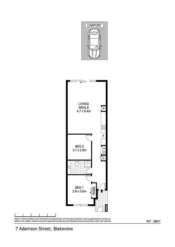 Floorplan of Homely house listing, 7 Adamson Street, Blakeview SA 5114