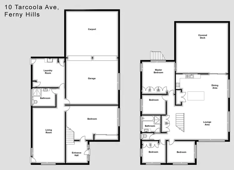 Floorplan of Homely house listing, 10 Tarcoola Avenue, Ferny Hills QLD 4055