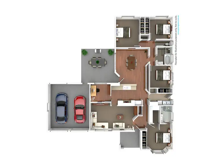 Floorplan of Homely house listing, 14 Lachlan Place, Tatton NSW 2650