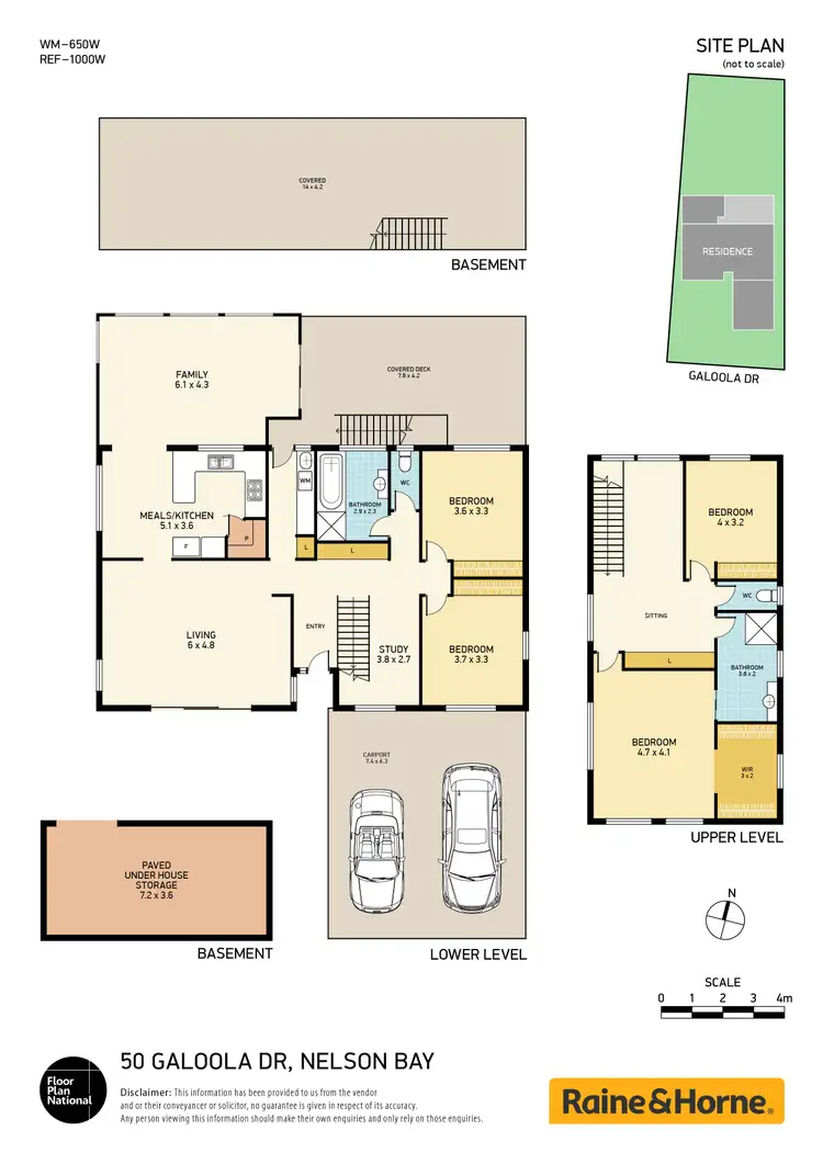 Floorplan of Homely house listing, 50 Galoola Drive, Nelson Bay NSW 2315