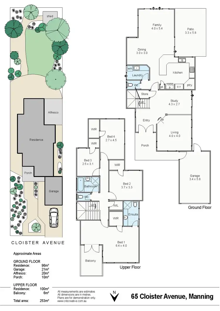 Floorplan of Homely house listing, 65 Cloister Avenue, Manning WA 6152
