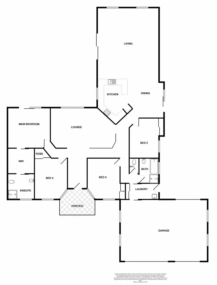 Floorplan of Homely house listing, 21 Amber Grove, Bolwarra Heights NSW 2320