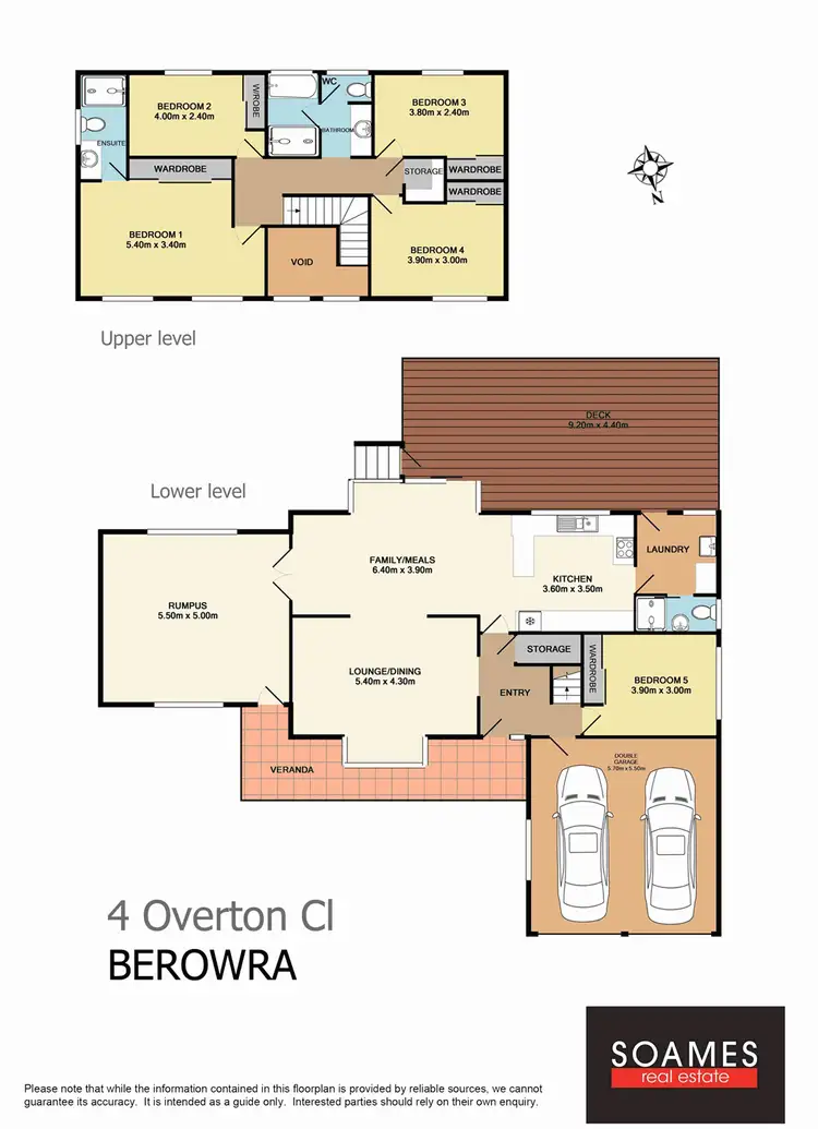 Floorplan of Homely house listing, 4 Overton Close, Berowra NSW 2081
