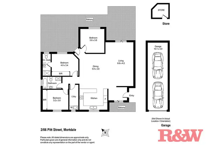 Floorplan of Homely unit listing, 2/56 Pitt Street, Mortdale NSW 2223