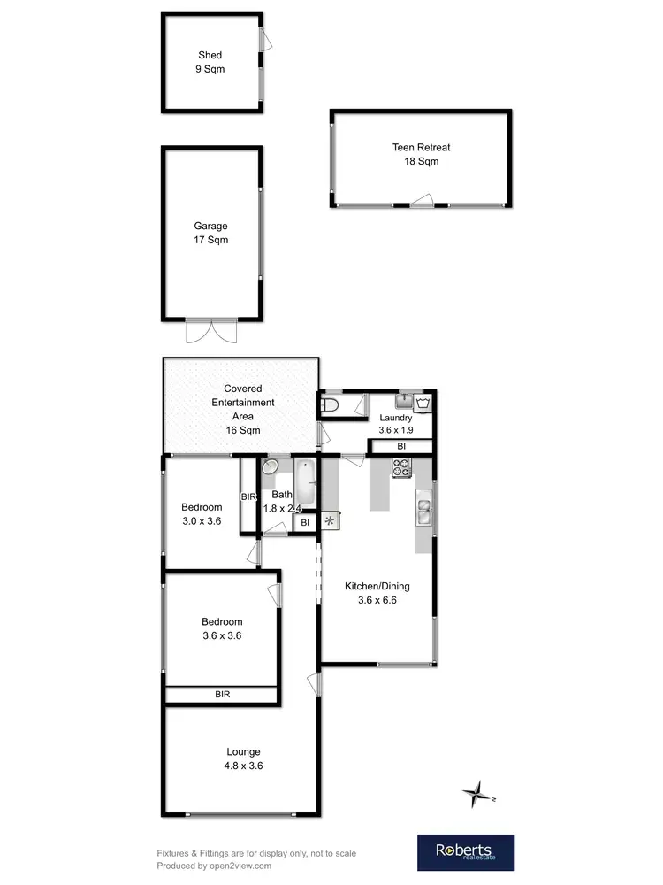 Floorplan of Homely house listing, 18 Seventh Avenue, New Norfolk TAS 7140