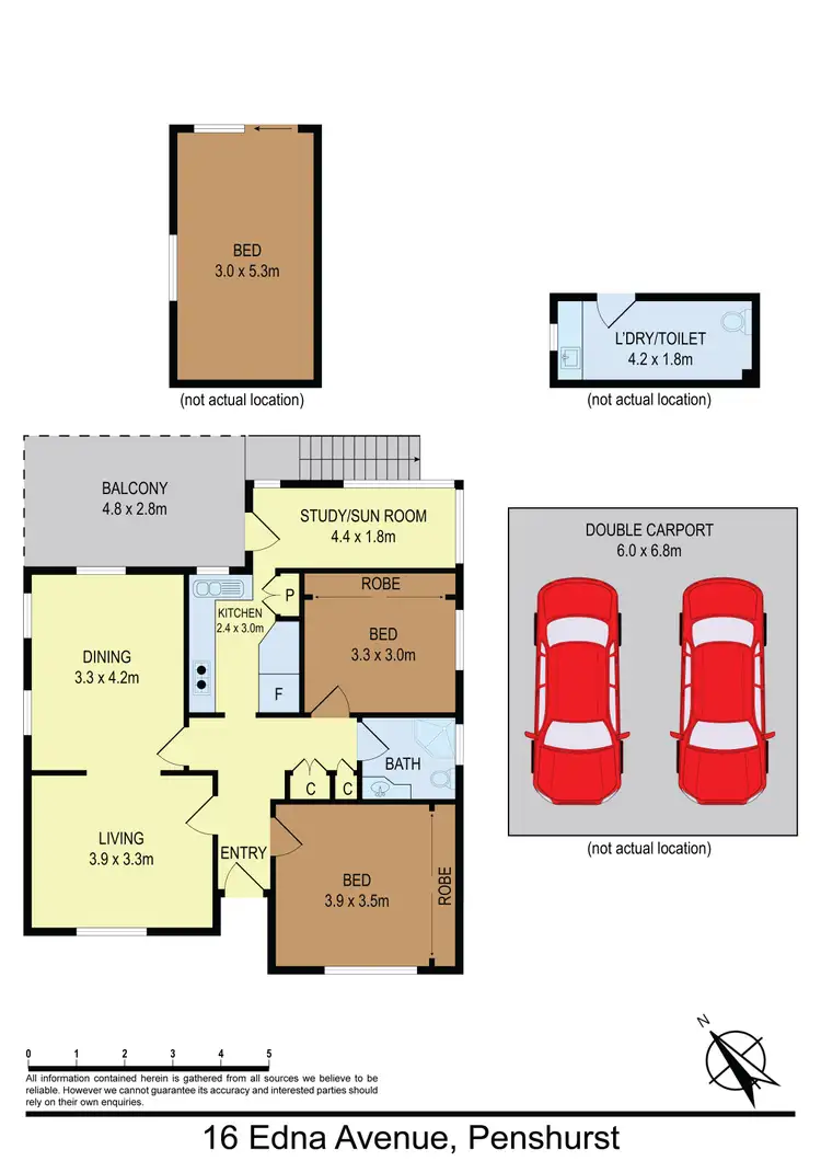 Floorplan of Homely house listing, 16 Edna Avenue, Penshurst NSW 2222
