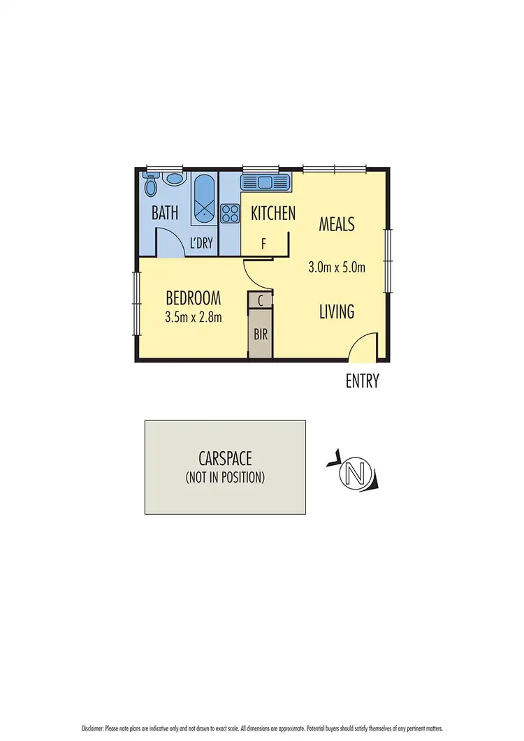 Floorplan of Homely apartment listing, 7/52 Moubray Street, Albert Park VIC 3206
