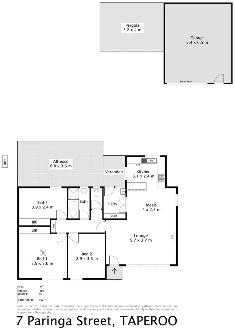 Floorplan of Homely house listing, 7 Paringa Street, Taperoo SA 5017