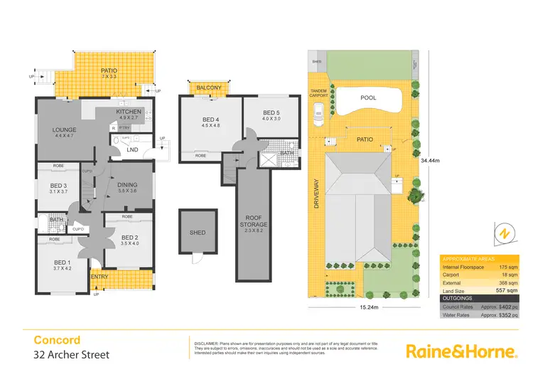 Floorplan of Homely house listing, 32 Archer Street, Concord NSW 2137