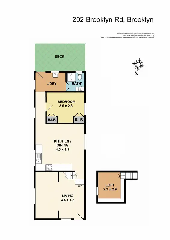 Floorplan of Homely house listing, 202 Brooklyn Road, Brooklyn NSW 2083
