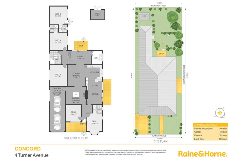Floorplan of Homely house listing, 4 Turner Avenue, Concord NSW 2137