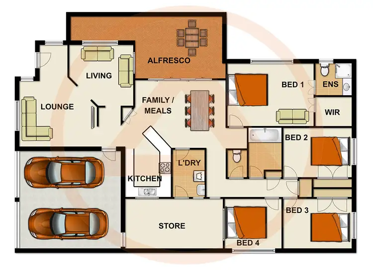 Floorplan of Homely house listing, 10/51 Hampton St, Durack QLD 4077