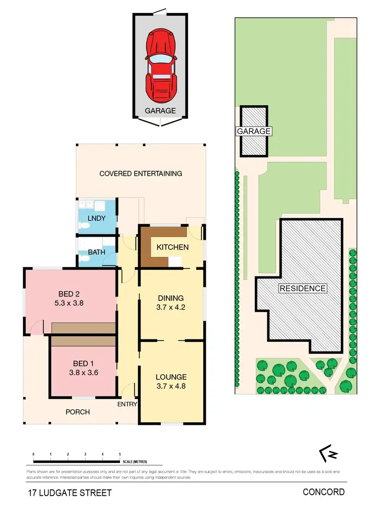 Floorplan of Homely house listing, 17 Ludgate Street, Concord NSW 2137